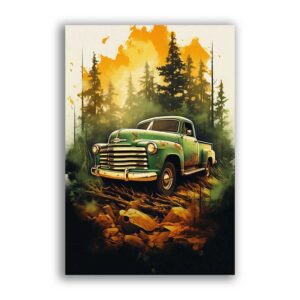 GF-VEHICLES-024. Rice paper large format