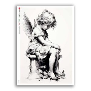 CULT-0177. Holy Rice Paper for decoupage.