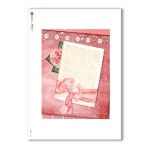 ALBUM-L-0049. Rice Paper album for decoupage.