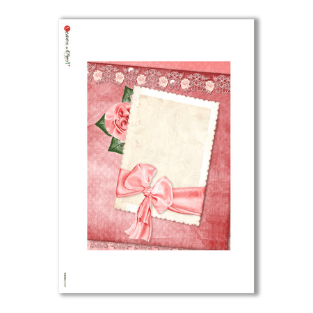 ALBUM-L-0049. Rice Paper album for decoupage.