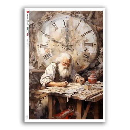 TIME-0048. Watches Rice paper for the decoupage.