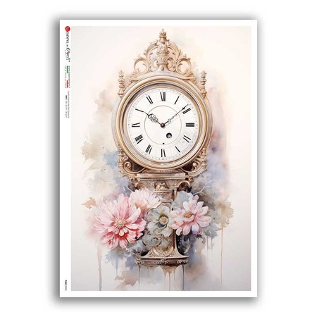 TIME-0052. Watches Rice paper for the decoupage.