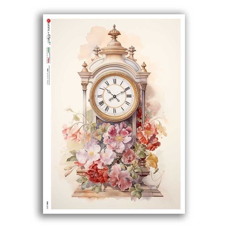 TIME-0055. Watches Rice paper for the decoupage.