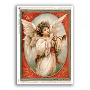 CULT-0197. Rice paper for decoupage — Holy