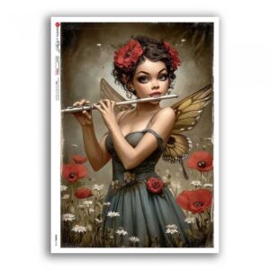 FAIRIES-0132. Rice paper for decoupage — Fairies