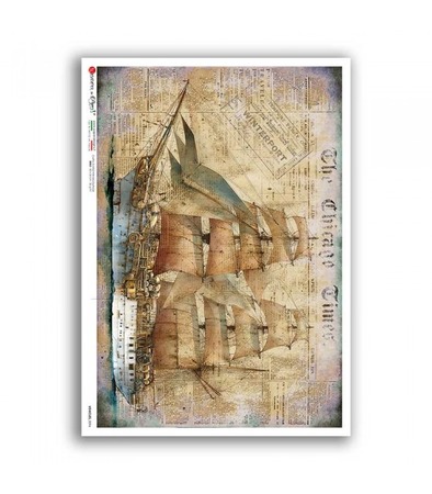 VEHICLES-0094. Rice paper for decoupage — Vehicles