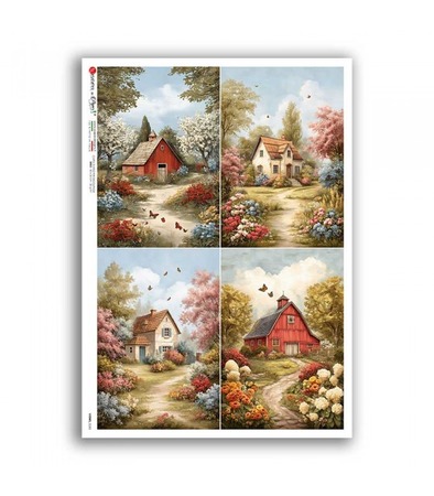 VIEWS-0243. Rice paper for decoupage — Landscape