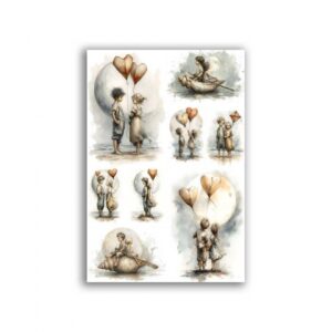 GF-BABY-038. Rice paper for decoupage — BABY — large format