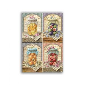 GF-CUCINA-031. Rice paper for decoupage — FOOD — large format