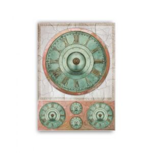 GF-OROLOGI-054. Rice paper for decoupage — WATCHES — large format