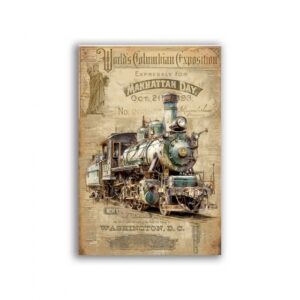 GF-VEICOLI-045. Rice paper for decoupage — VEHICLES — large format