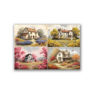 GF-PAESAGGI-079. Rice paper for decoupage — LANDSCAPE — large format