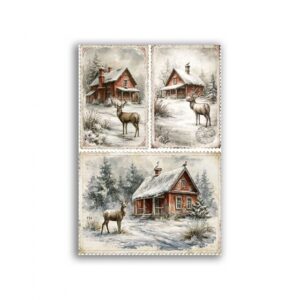 GF-PAESAGGI-083. Rice paper for decoupage — LANDSCAPE — large format